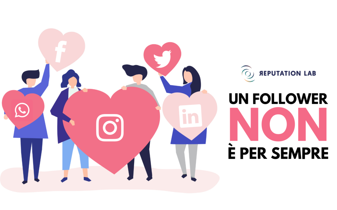 Un follower su Instagram non è per sempre