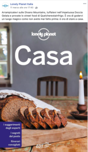comunicazione di crisi per Lonely Planet