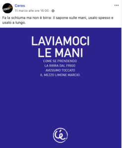 comunicazione di crisi per ceres