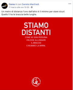 comunicazione di crisi per ceres