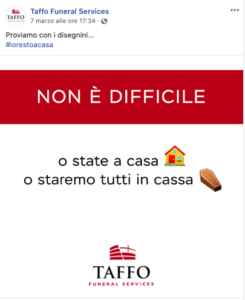 comunicazione di crisi per Taffo