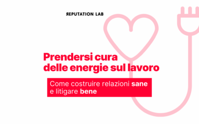 Prendersi cura delle energie sul lavoro